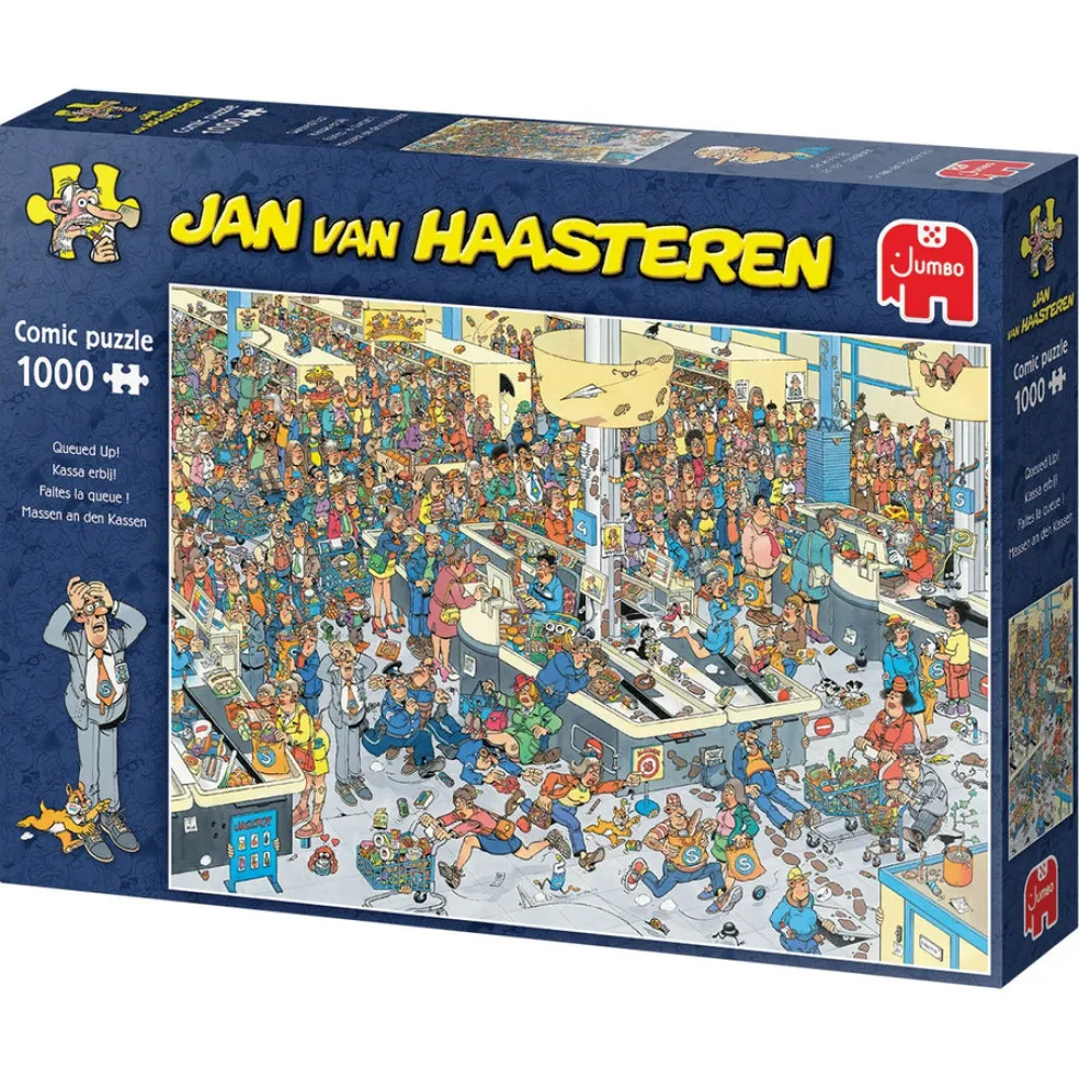 Palapeli 1000 palaa van Haasteren queued up!