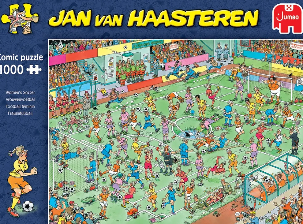 Palapeli 1000 palaa van Haasteren Women s Soccer
