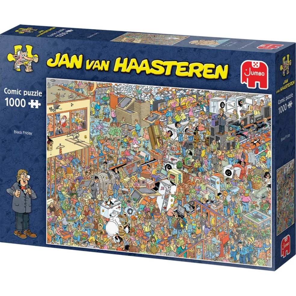 Palapeli 1000 palaa van Haasteren Black Friday