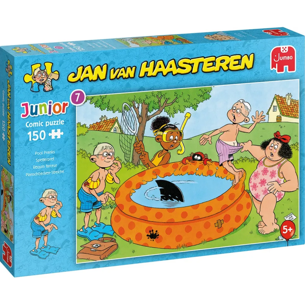 Palapeli 150 palaa van Haasteren Junior Pila uima-altaalla