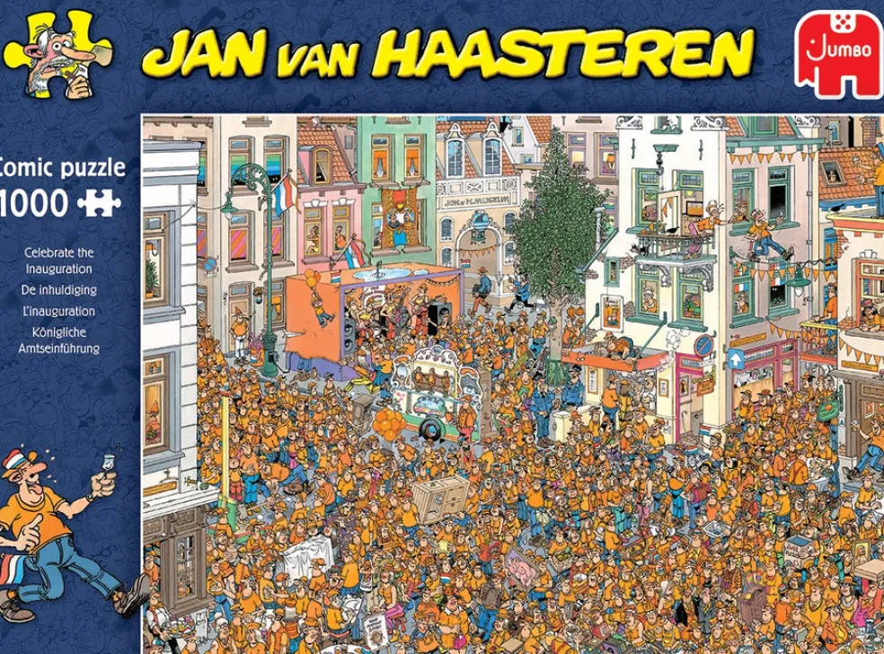 Palapeli 1000 palaa van Haasteren Celebrate the Inauguration