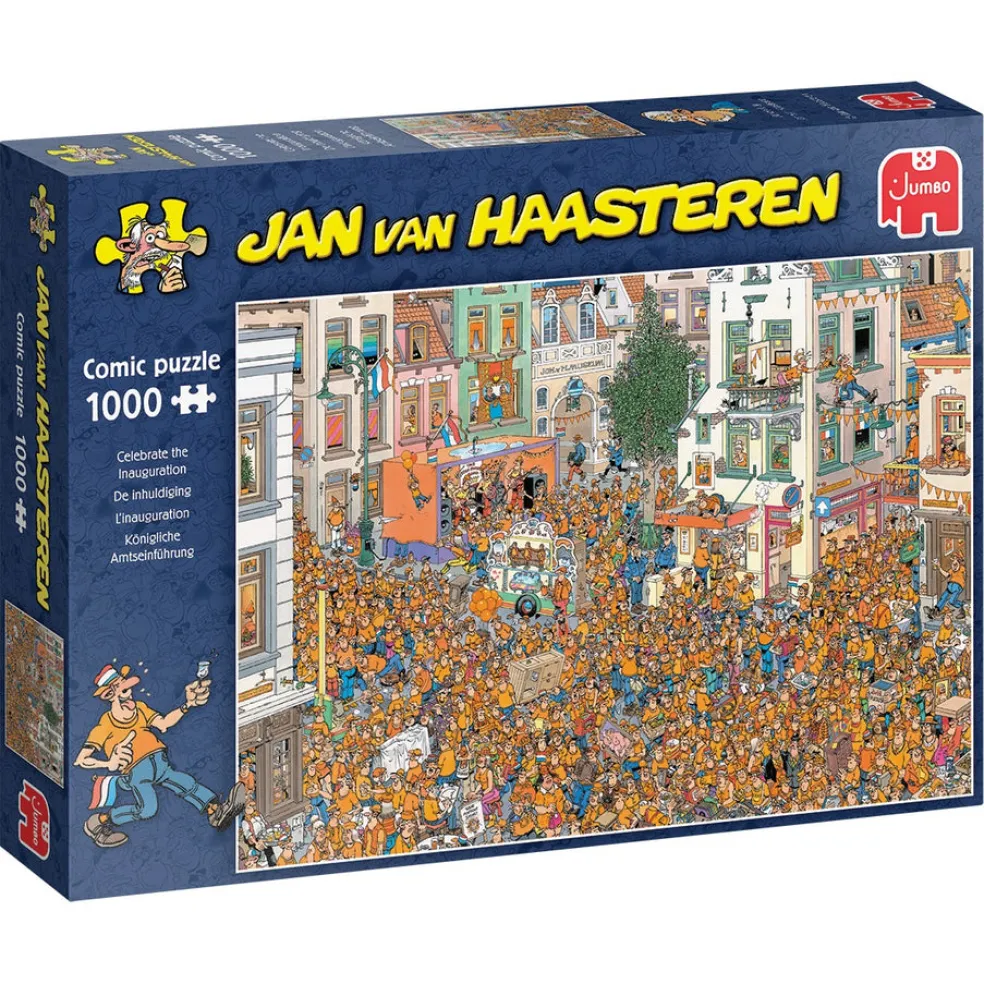Palapeli 1000 palaa van Haasteren Celebrate the Inauguration