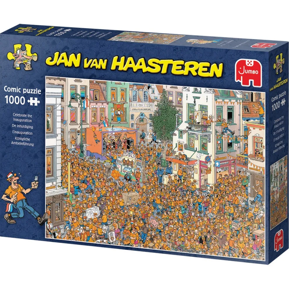 Palapeli 1000 palaa van Haasteren Celebrate the Inauguration