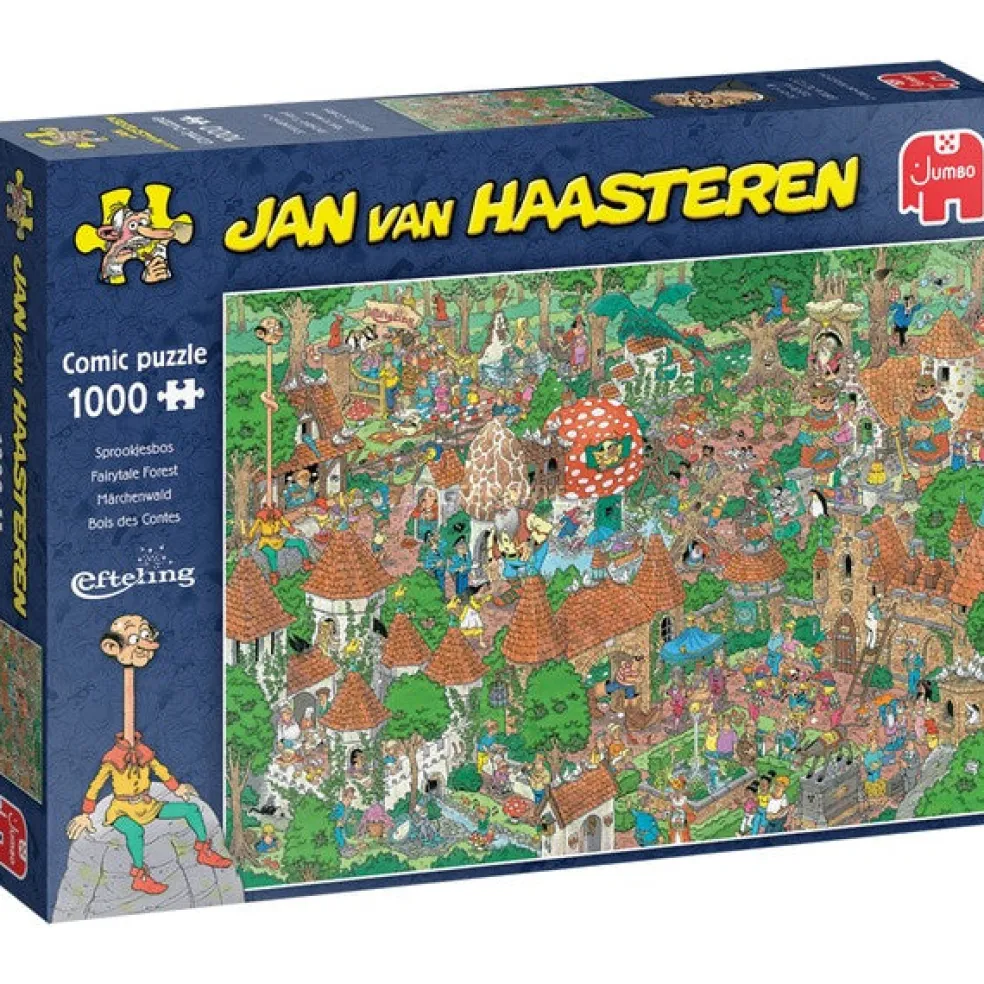 Palapeli 1000 palaa van Haasteren Efteling, Sprookjesbos -Satumetsä