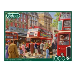 Palapeli 1000 palaa Victoria Station Falcon