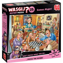 Palapeli 1000 palaa Wasgij Destiny 25 Games Night!