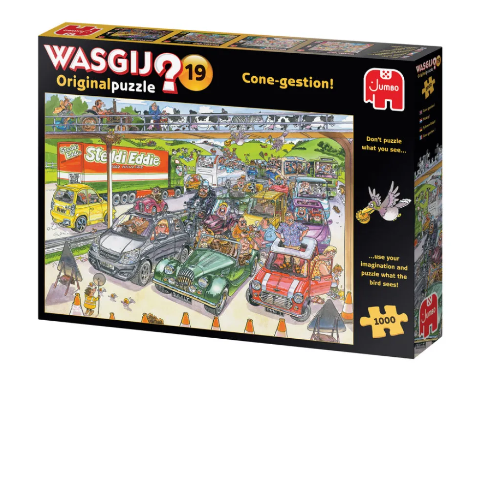 Palapeli 1000 palaa Wasgij Original 19 Cone-gestion!