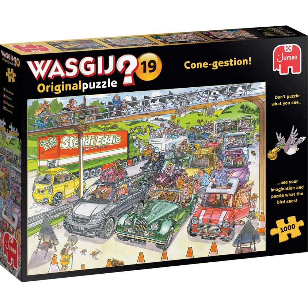 Palapeli 1000 palaa Wasgij Original 19 Cone-gestion!