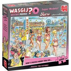 Palapeli 1000 palaa Wasgij Retro Destiny 9 Super Models