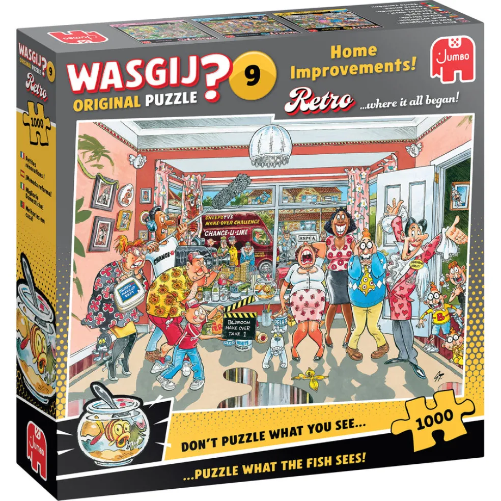 Palapeli 1000 palaa Wasgij Retro Orginal 9 Home Improvements