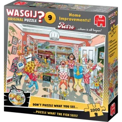 Palapeli 1000 palaa Wasgij Retro Orginal 9 Home Improvements