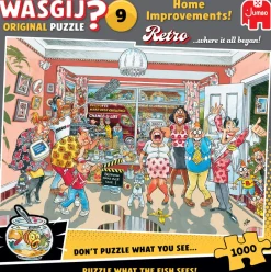 Palapeli 1000 palaa Wasgij Retro Orginal 9 Home Improvements