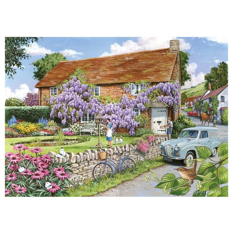 Palapeli 250 palaa Wisteria Cottage BIG