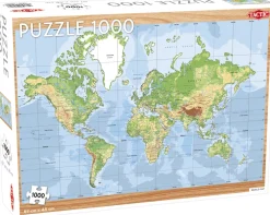 Palapeli 1000 palaa World Map