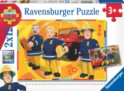 Palapeli 2x12 palaaFireman Sam In Action