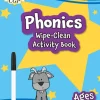 Phonics Wipe-Clean Activity Book for Ages 3-5 (with pen)