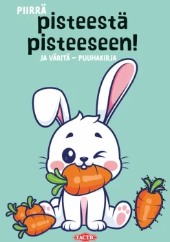 Piirrä pisteestä pisteeseen! Ja väritä - puuhakirja