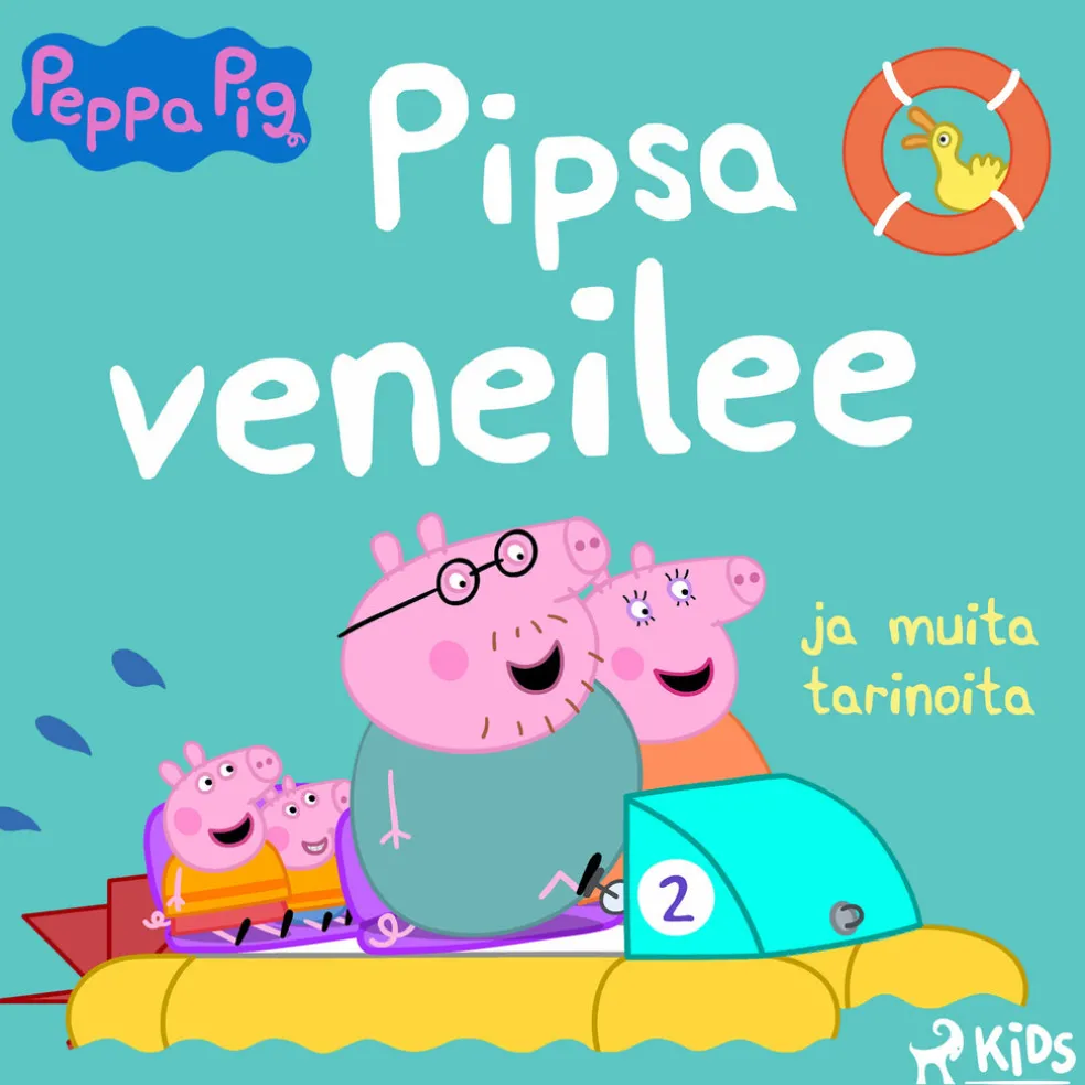 Pipsa Possu - Pipsa veneilee ja muita tarinoita