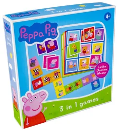 Pipsa Possu 3-in-1 Lotto, Domino, Memo