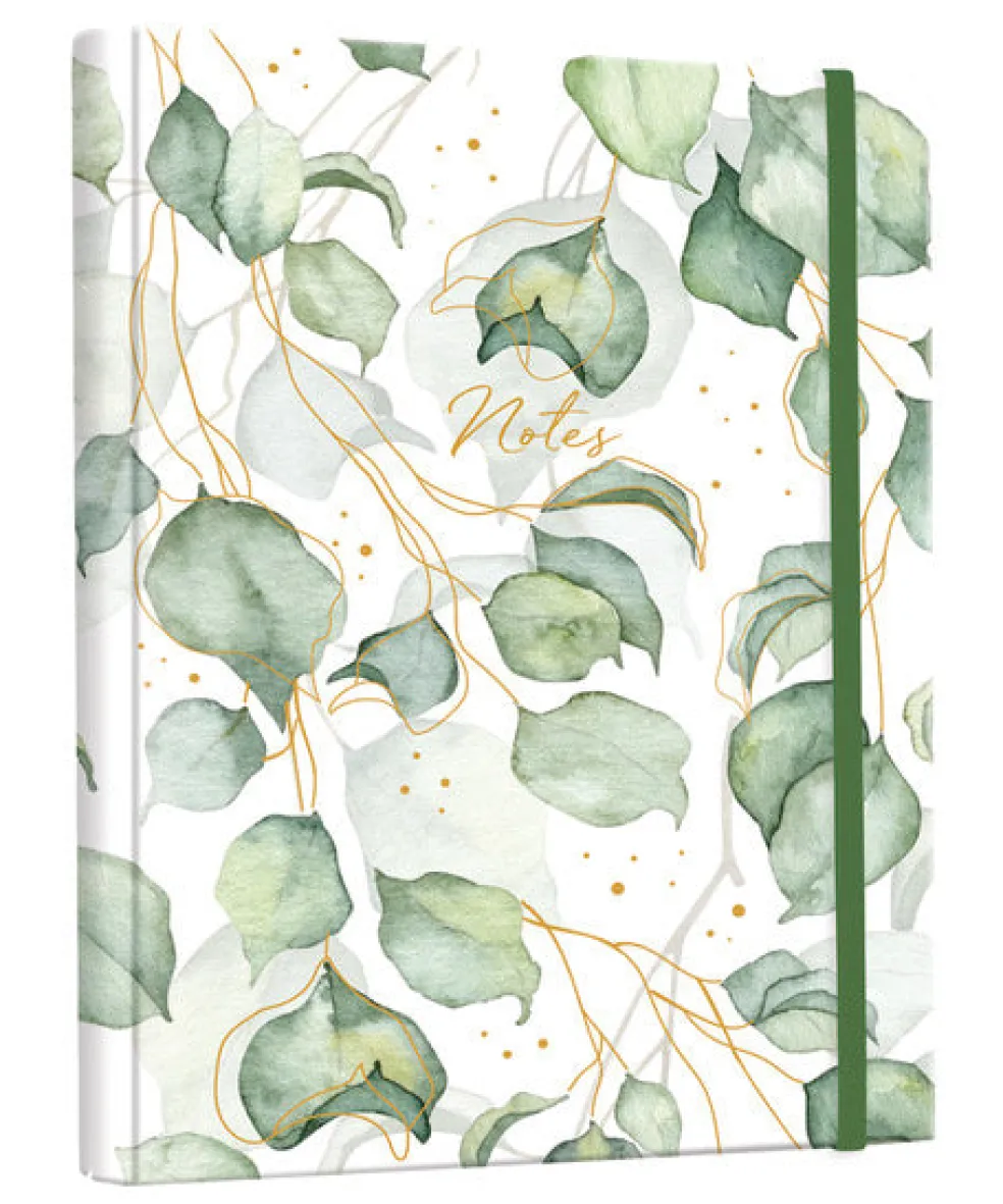 Planner-muistikirja A5 pistesivut Victorias Journals eukalyptus