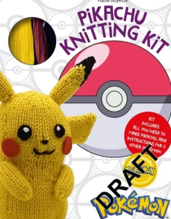 PokeMon Knitting Pikachu Kit