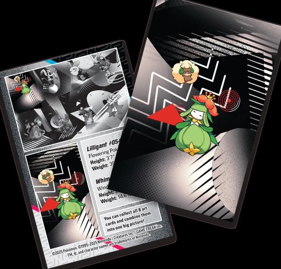 Pokémon Mini Tin SV10.5 Black Bolt & White Flare Tin keräilykortit