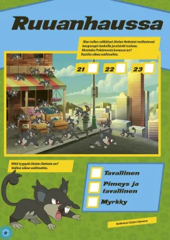 Pokémon puuhakirja