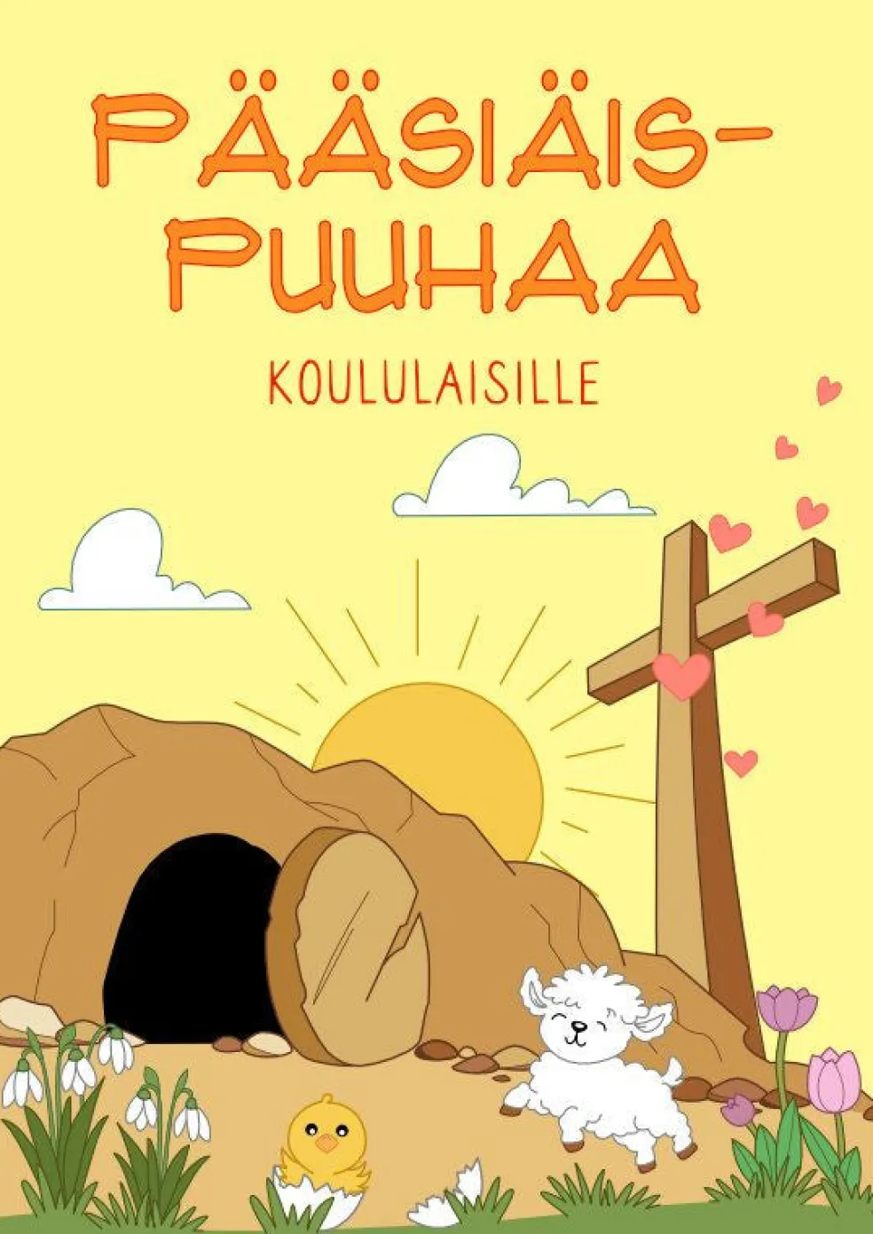 Pääsiäispuuhaa koululaisille