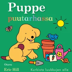 Puppe puutarhassa