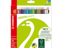Puuvärikynä Stabilo Green 24 väriä