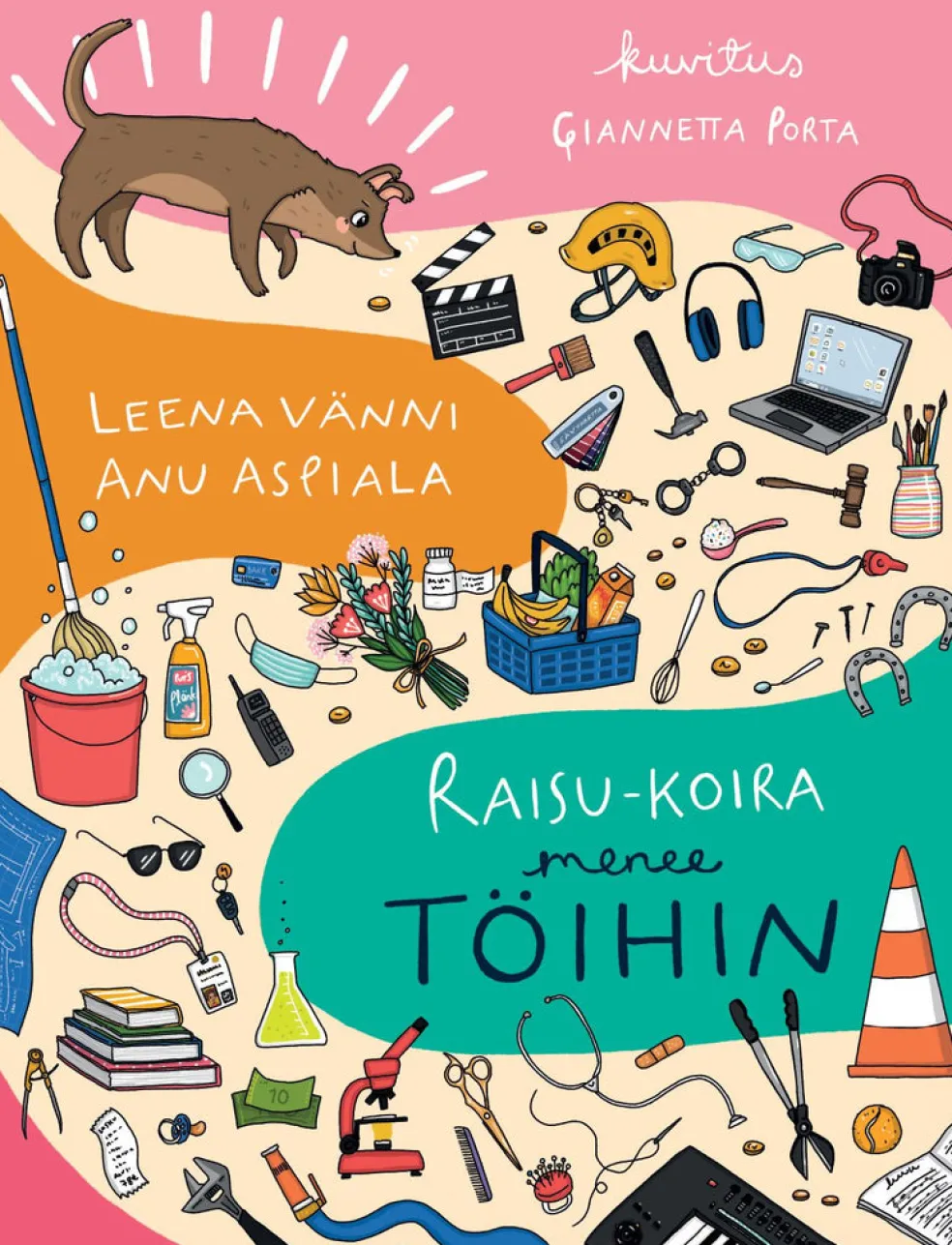 Raisu-koira menee töihin