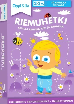 Riemuhetki puuhakortit 2-3v.
