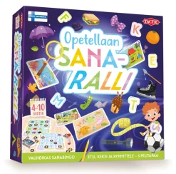Sanaralli Opetellaan-peli