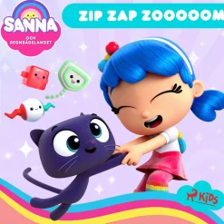 Sanna och Regnbågslandet – Zip Zap Zooooom