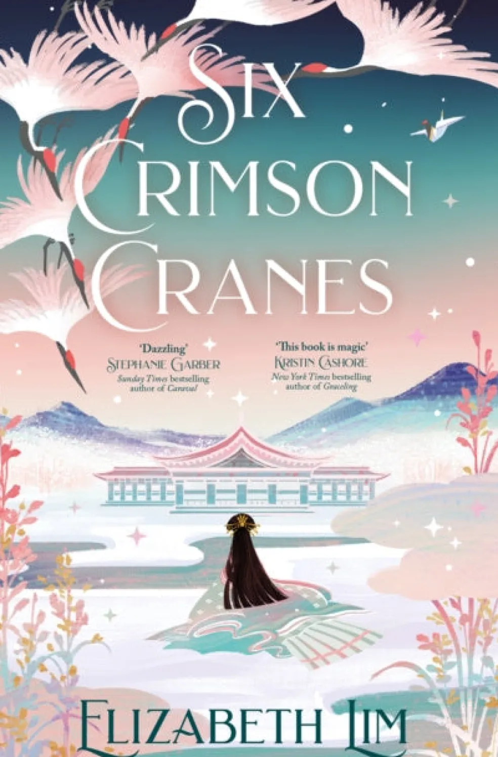 Six Crimson Cranes
