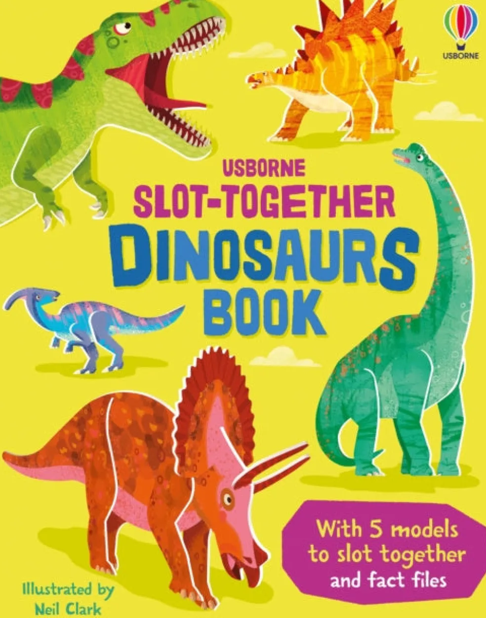 Slot-together Dinosaurs Book