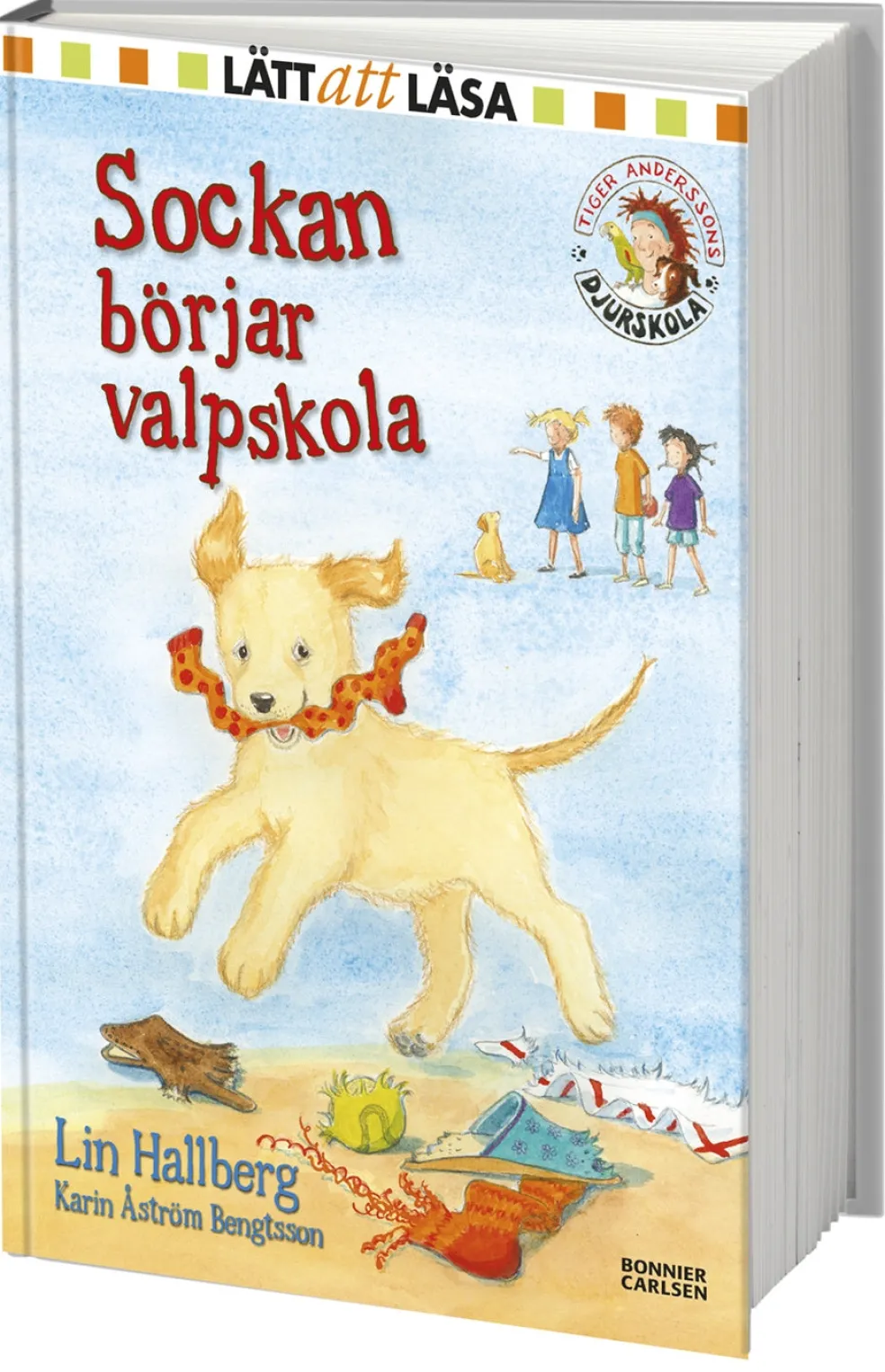 Sockan börjar valpskola