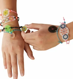 Spirograph shrink charms