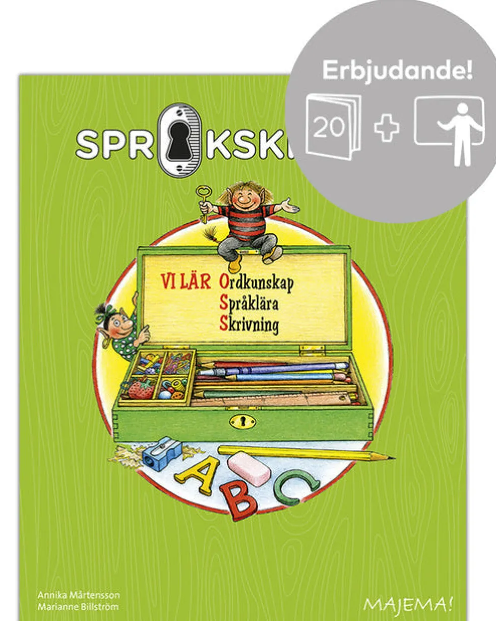 Språkskrinet troll åk 1 vt paket (1453kr)