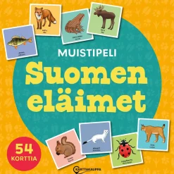 Suomen eläimet muistipeli