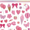 Tarra-arkki 15x17cm pinkki