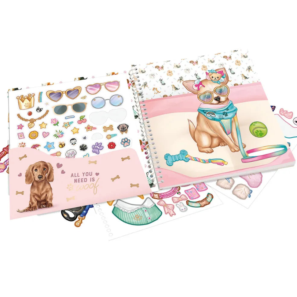 TOPModel Dress Me Up Tarrakirja DOGGY