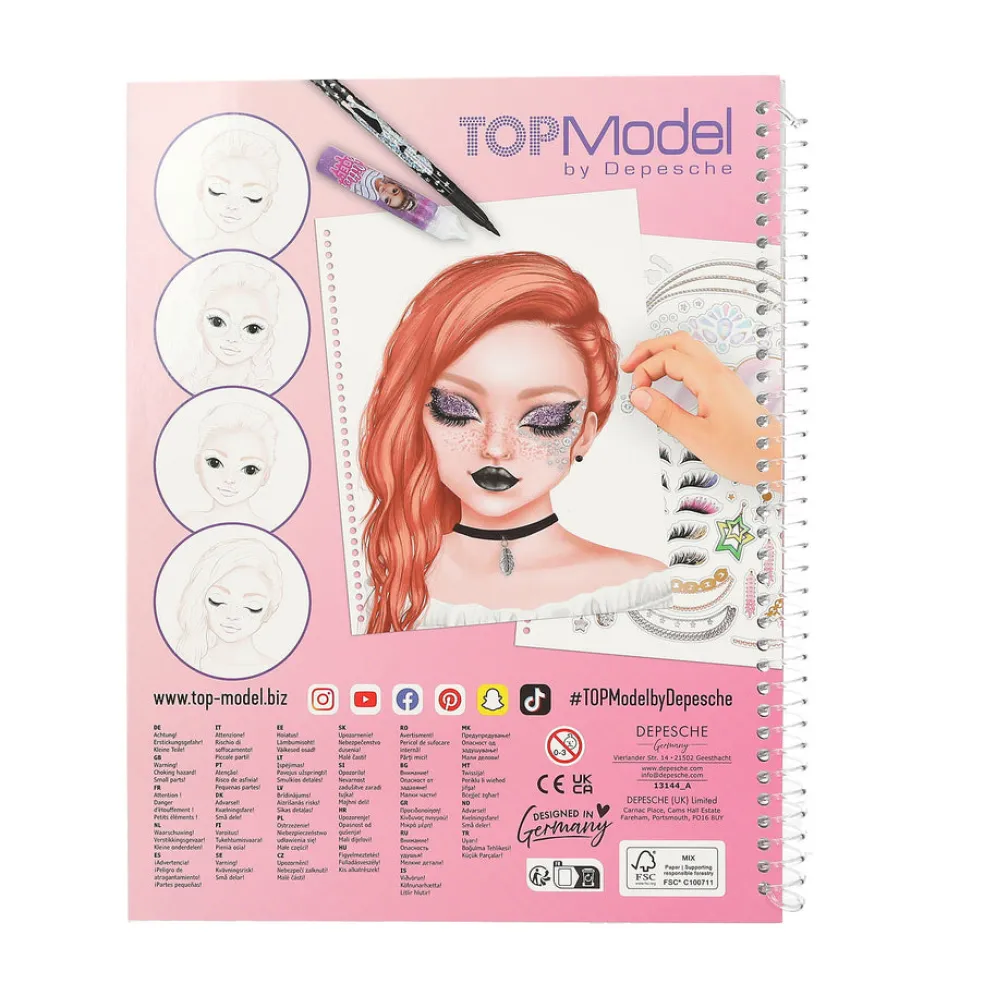 TOPModel Make-up Suunnittelukirja