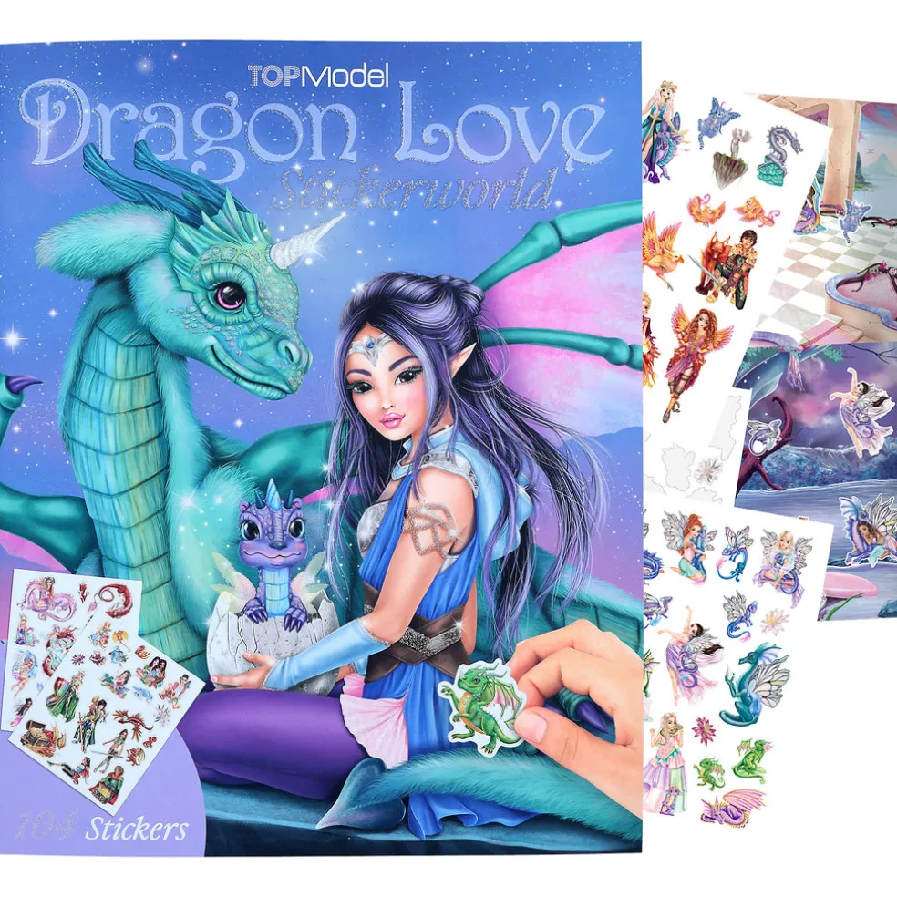 TOPModel Stickerworld DRAGON LOVE