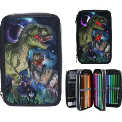 Triplapenaali valolla Dino World Galaxty
