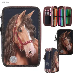 Triplapenaali valolla Miss Melody Glitter Horse