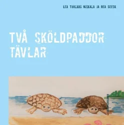 Två sköldpaddor tävlar