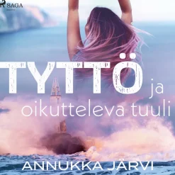 Tyttö ja oikutteleva tuuli