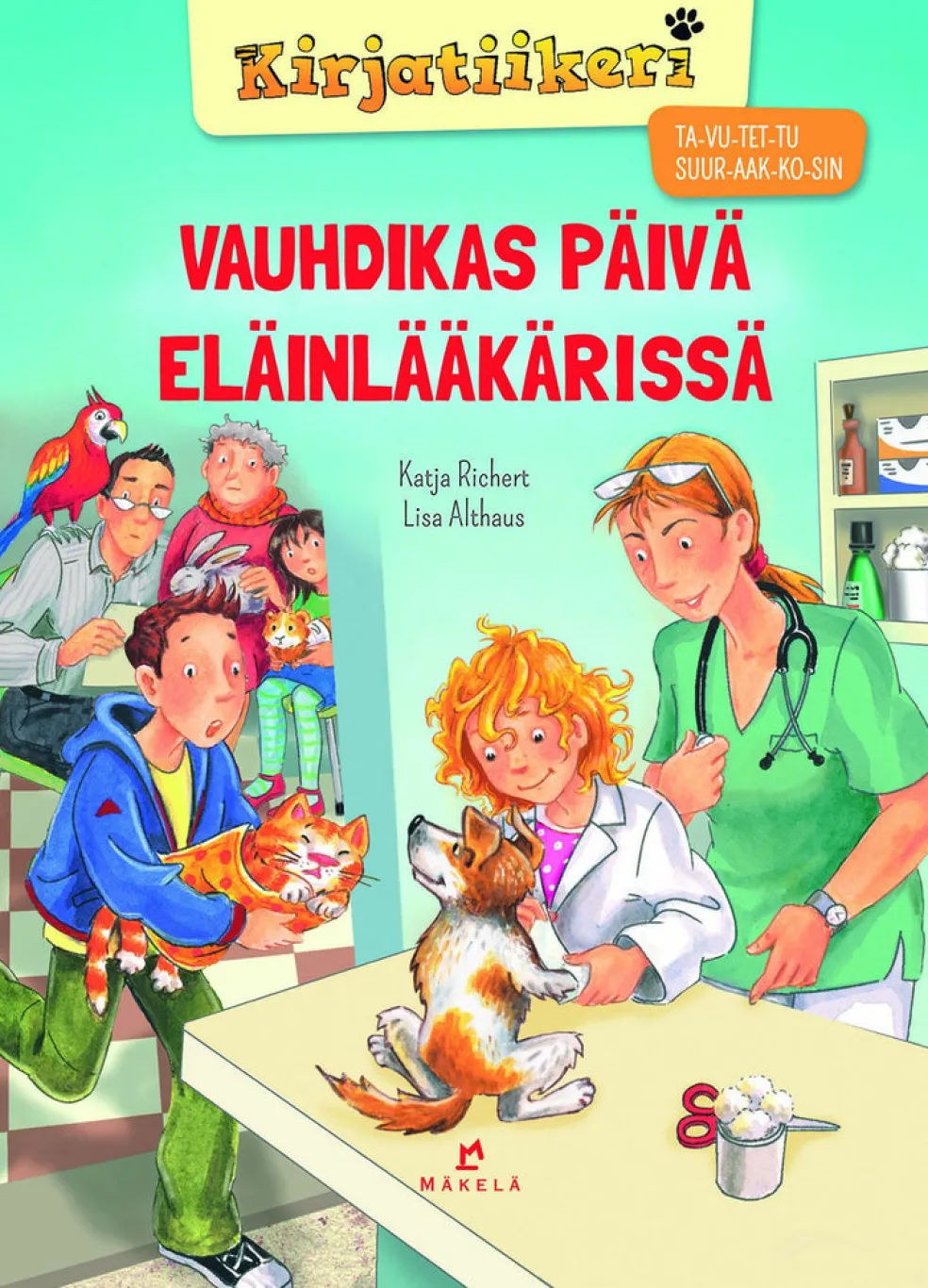 Vauhdikas päivä eläinlääkärissä