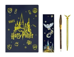 Viisiosainen Harry Potter -lahjasetti kirjaboksissa